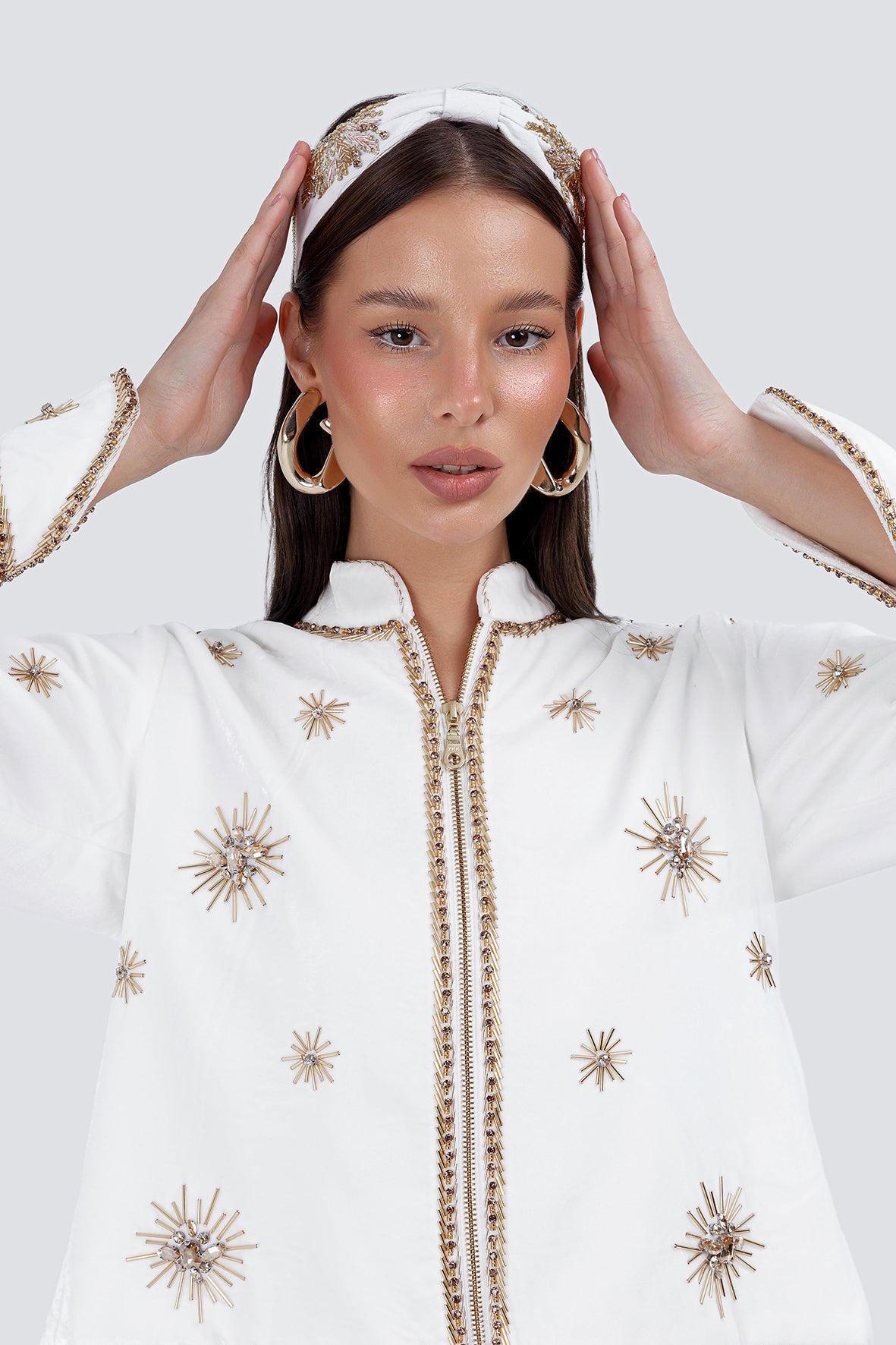 PALMS WHITE HEADBAND