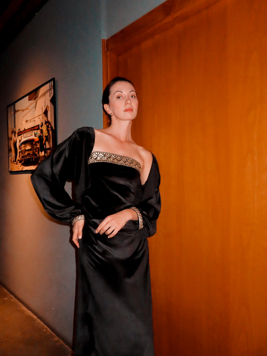 Velvet Noir Dress