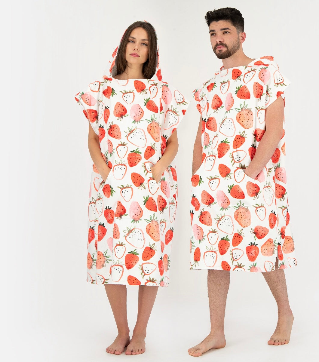 strawberry Hoodie Towel