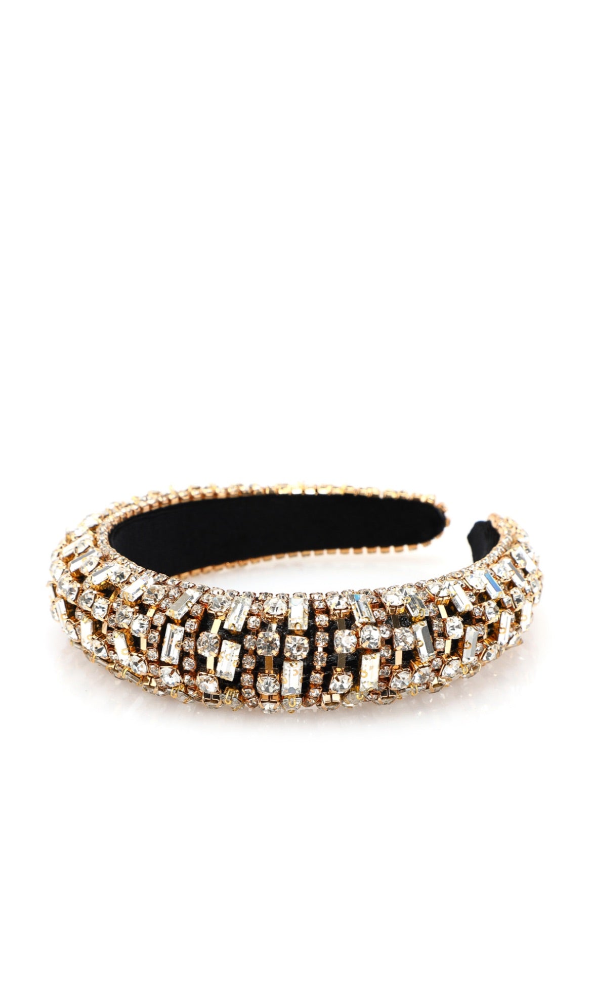 Princess crystal Headband - Gold