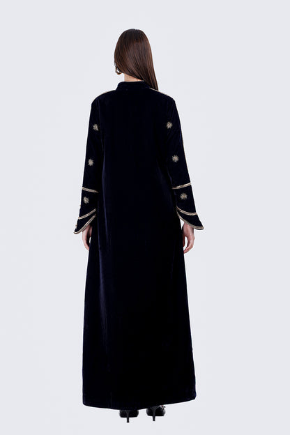 AURA LONG COAT-NAVY