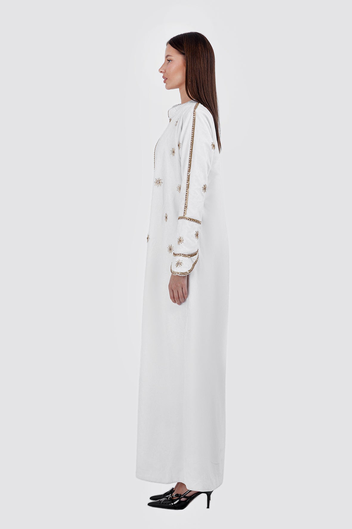AURA LONG COAT-WHITE
