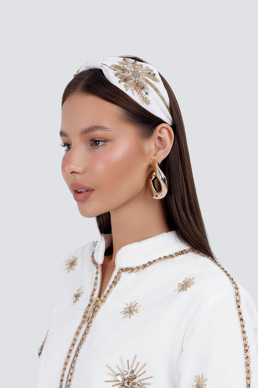 PALMS WHITE HEADBAND