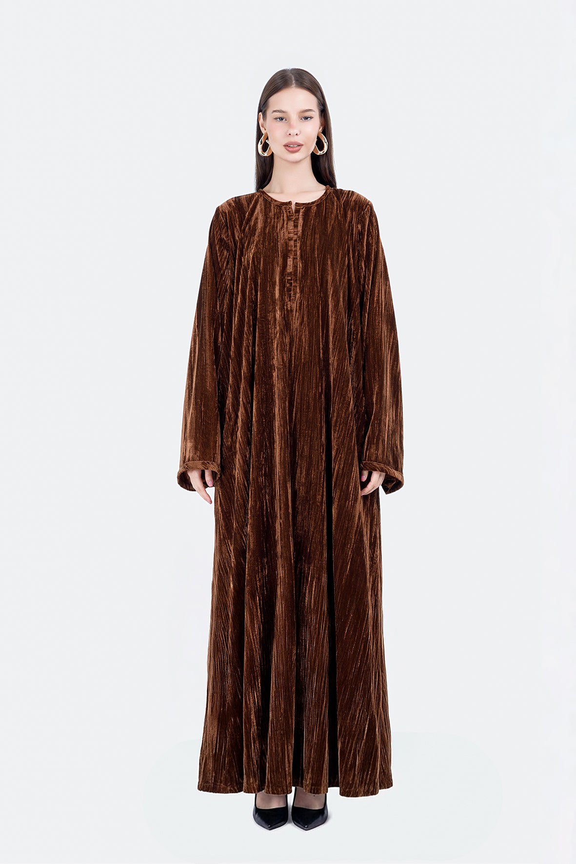 VELVET JALABIA-BROWN