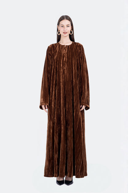 VELVET JALABIA-BROWN