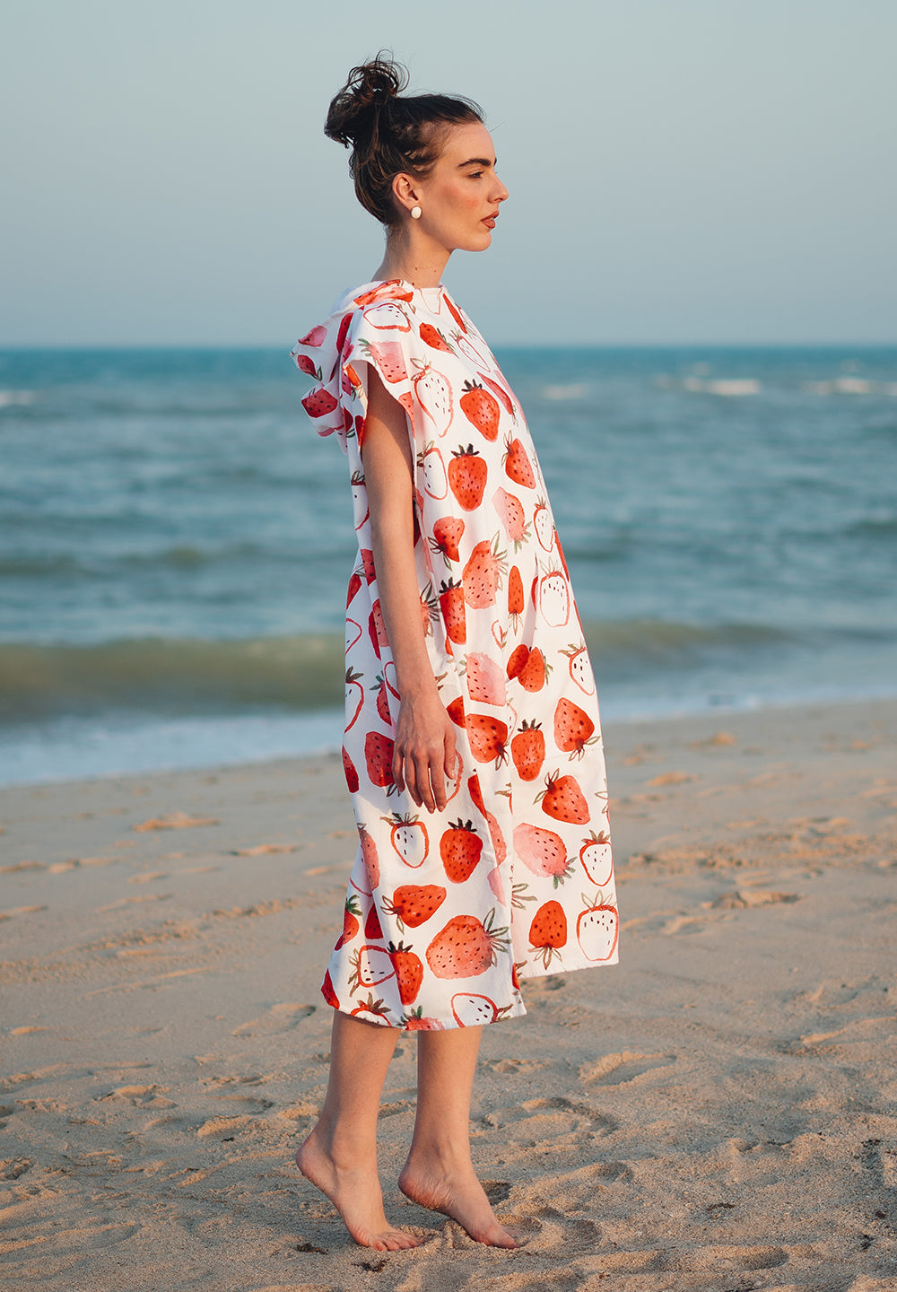 strawberry Hoodie Towel