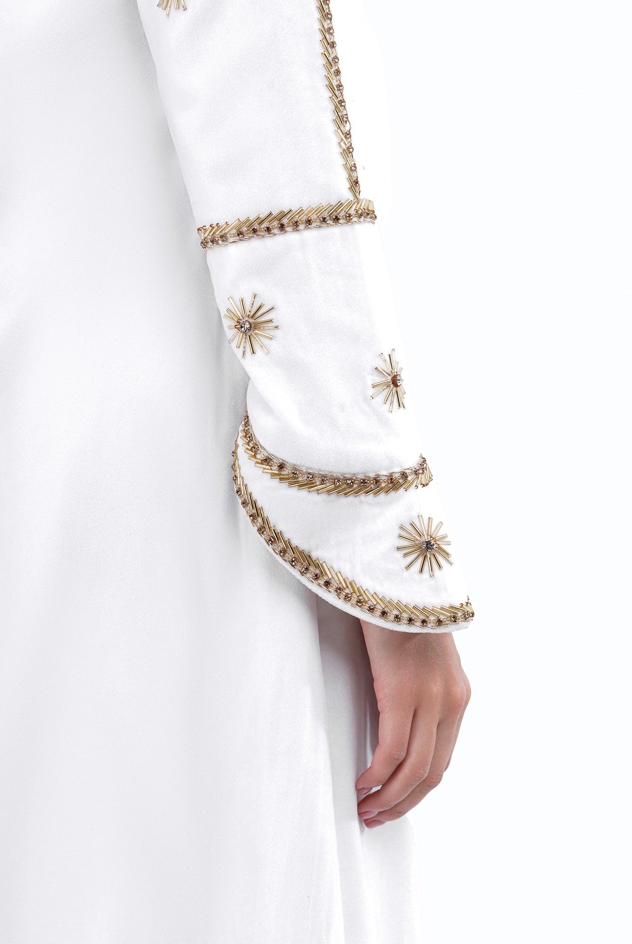 AURA LONG COAT-WHITE