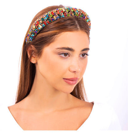 Princess Crystal Headband - Multicolor