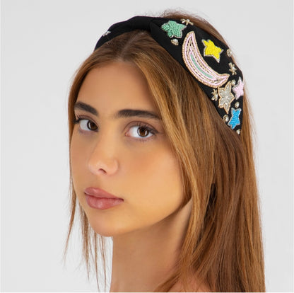 Moon Headband - Black