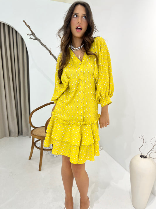 Sunset Blooms- Yellow