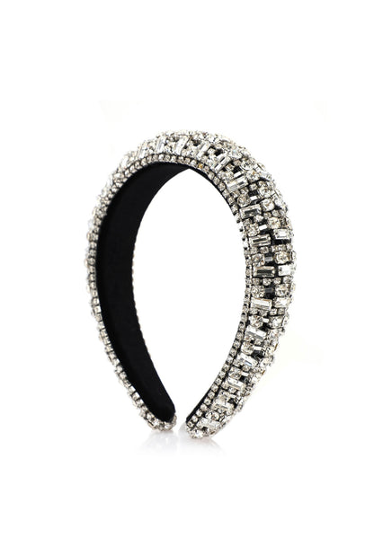 Princess crystal Headband Silver