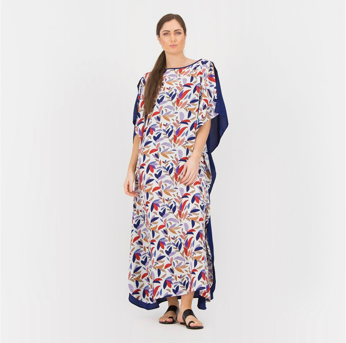 Cotton Kaftan - Navey